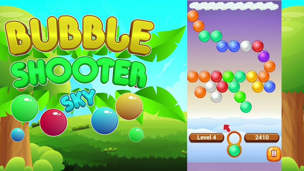 Bubble Shooter Sky