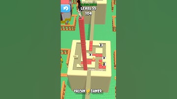 🔥 Stacky Dash 👀 Level 55 Android⚡IOS #stackydash #gameplay #shorts