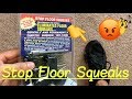 ✅Squeaky Floor Fix | Stop the Creaking Under Carpet, Wood, and Vinyl Floor Boards Quick Review