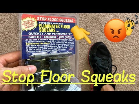 Squeaky Floor Fix Stop The Creaking