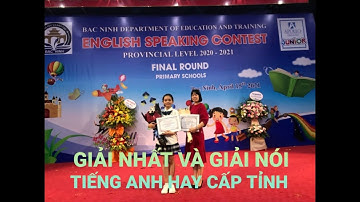 Giải Nhất Nói Giỏi Tiếng Anh Cấp Tỉnh - Em Nguyễn Ngọc Ánh Lớp 5A1 Trường TH&THCS Trần Quốc Toản