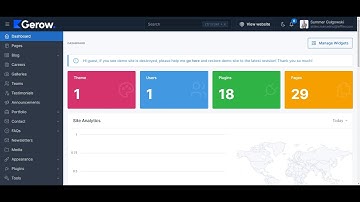 Gerow - Business Consulting Laravel Script