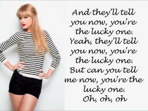 (+) Taylor Swift   The Lucky One