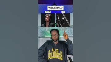 Thumbnail of Studio Version Vs. Live Performance: JJ "Wasted Love" | Winner of Eurovision 2025 #shorts