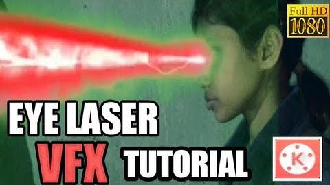 How To Make Lasers VFX Effect in Kinemaster Tutorial 2020