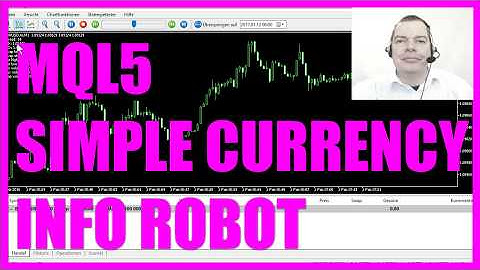 MQL5 Tutorial - Simple Currency Info Forex Robot