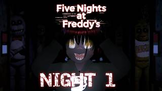 FOXY ON NIGHT 1!? | Five Nights at Freddy's - Part 1
