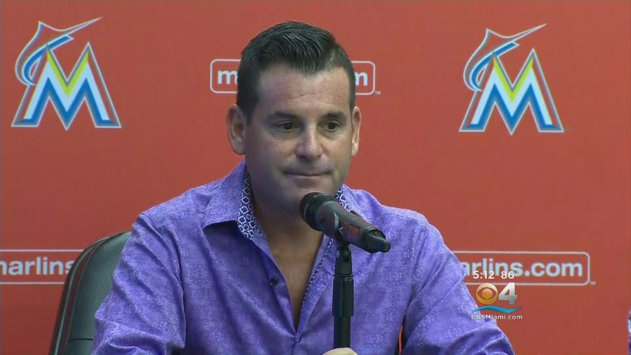 David Samson Says Goodbye To Local Media In Final Days As Marlins President - YouTube