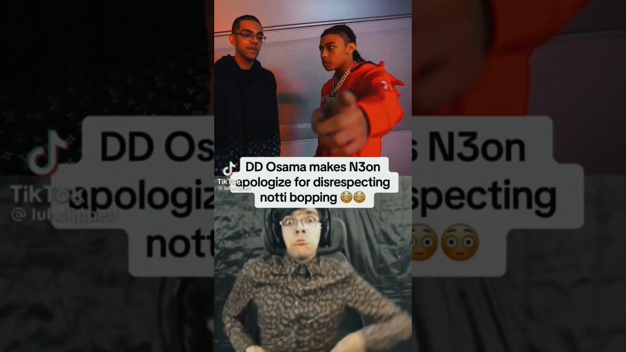 DD Osama Makes Neon Apologize For Mocking Notti S Death Bronxdril Music Bronx Nottigang