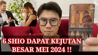 6 SHIO DAPAT KEJUTAN BESAR BULAN MEI 2024 ‼️BAHAGIA TAK TERHINGGA !!