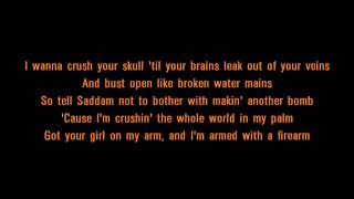 Video thumbnail of "Eminem - Still Don't Give a Fuck Lyrics | HD"