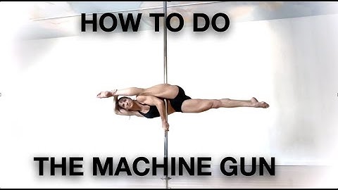How to do the Machine Gun - Pole Dancing Tutorials by ElizabethBfit