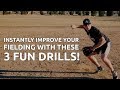 3 SIMPLE Baseball Fielding Drills For Youth Players