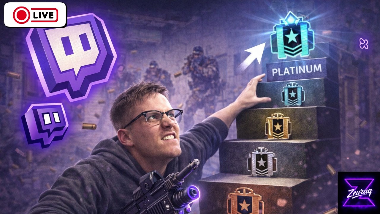 🔴LIVE 104 -  Will We Hit Plat Today?