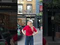 Just out here existing as a music artist when I spotted a low flying plane in the middle of Soho 👀✈️