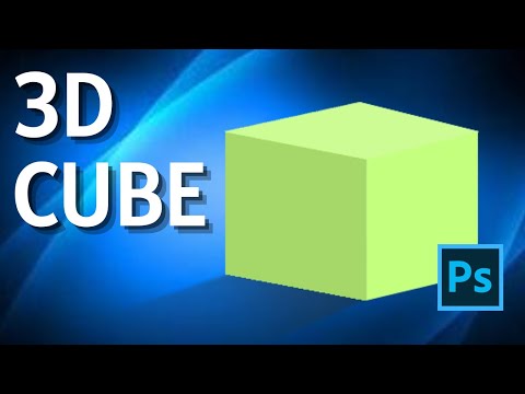 How to Create 3d Cube in Photoshop