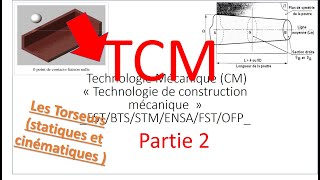 TCM - Le PFS et les torseurs (statique et cinématique) (darija)