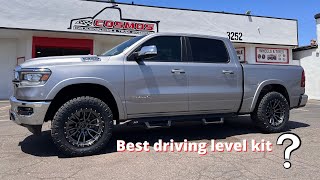 2020 Ram 1500 with Level kit, Wheels, and Tires | Best leveling kit for Ram