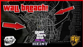 ?wall breach? how to be a troll player GTA ONLINE ?killplayers