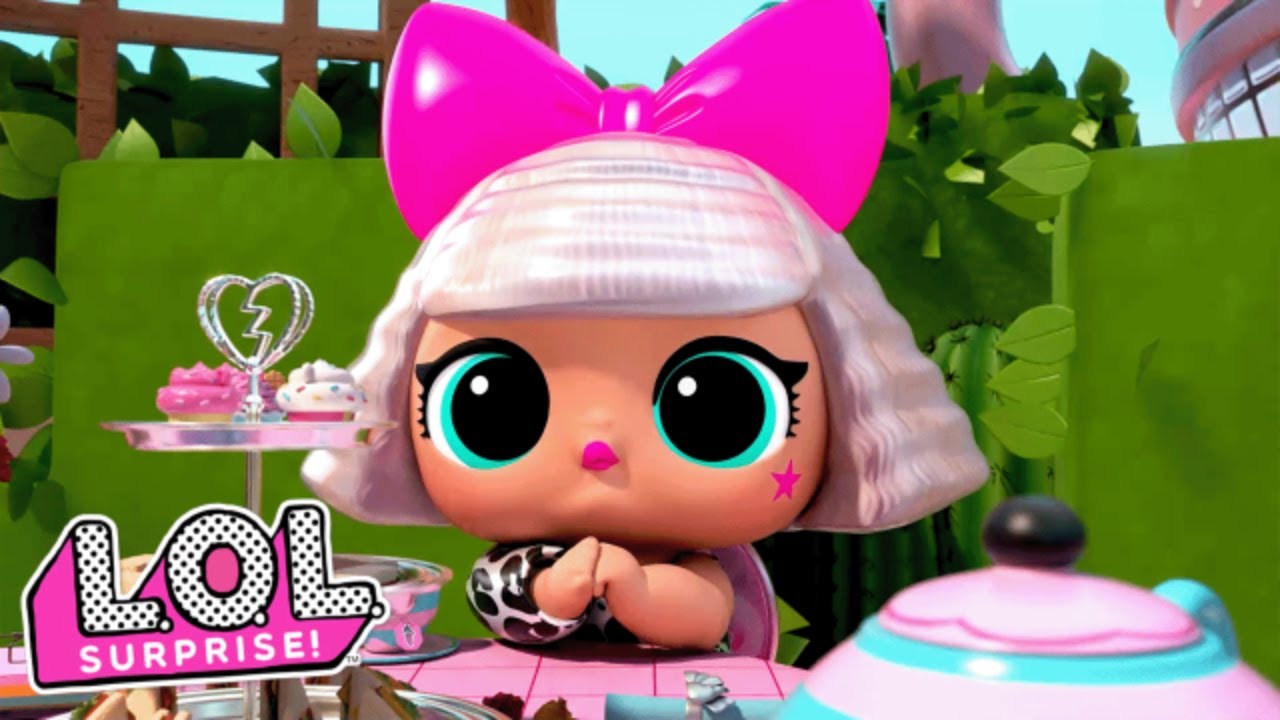 Lo Cartoon Tea Party Troubles ☕ | LOL Tots Episode 14 | L.O.L. Surprise! Tots Road ...