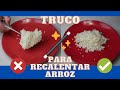 Como recalentar arroz