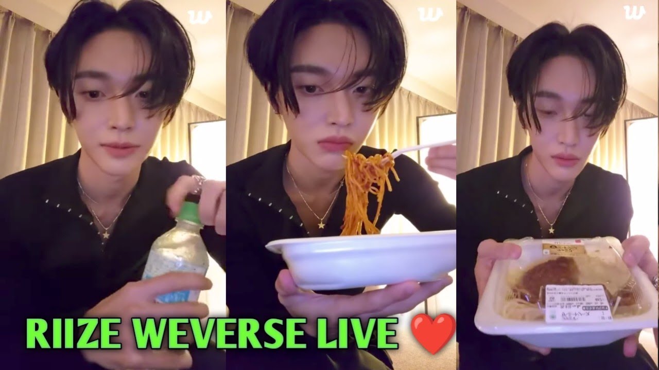 ✨[ALL SUB] RIIZE WEVERSE LIVE -WONBIN 🫰❤️🧋 (08-09-25)