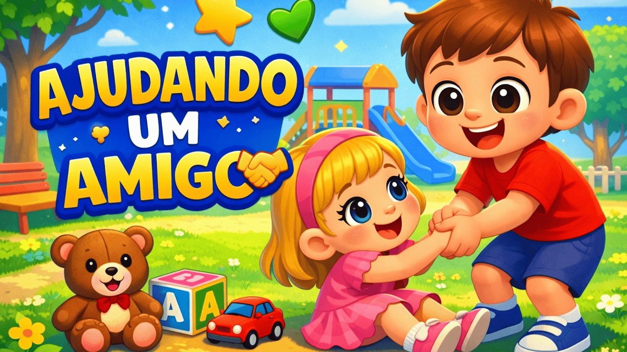 Ajudar um amigo é muito legal | Música Infantil Educativa