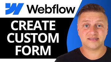 How to Create Custom Form in Webflow | Webflow Tutorial 2025
