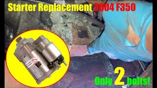 Replacing Starter on 2004 Ram 1500