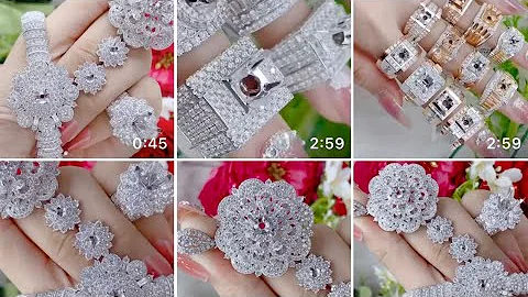 Complete set of 4 diamond cases. DEF vvs2 plate. Main stone 6li3 7li2 9li, the most beautiful, mo...