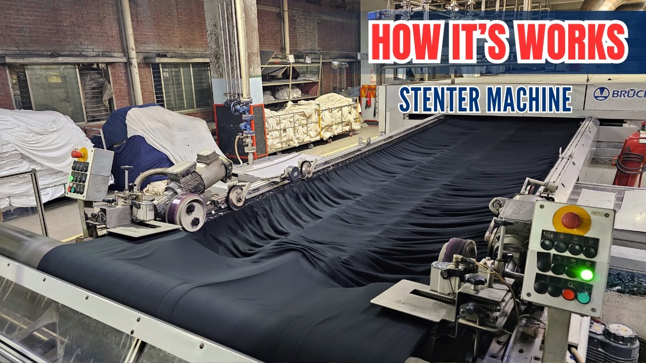 Stenter Machine - Function and Working Procedure of Stenter Machine