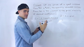 ECN 104 (Ryerson University) - Price Elasticity of Demand Coefficient Part 2