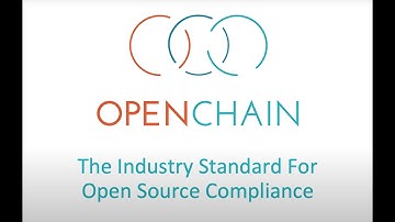 OpenChain - The Big Picture