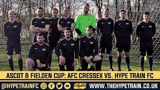 Ascot & Fielden Charity Cup (Last 8) Match Highlights: AFC Cressex vs. Hype Train FC