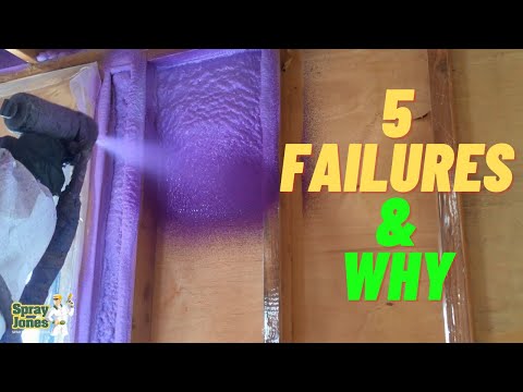 5 Spray Foam Insulation Failures and Why!