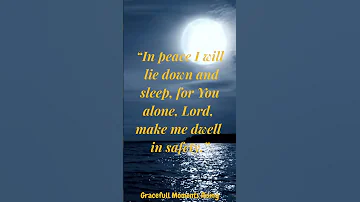 Rest In God S Peace Tonight Graceful Moments Rising 