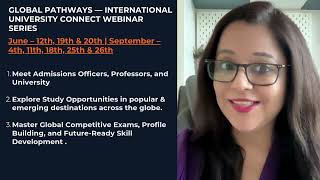 GLOBAL PATHWAY WEBINAR SERIES