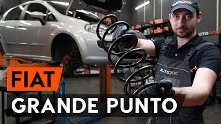 Hur byter man Skruvfjäder FIAT GRANDE PUNTO (199) - videoguide