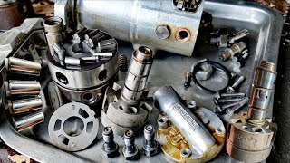 How to Delphi 4 Roller show diesel pump repair // fuel injection pump repair