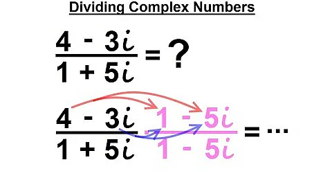 Algebra - Ch. 24: Complex Numbers (14 of 28) How to Divide Complex Numbers
