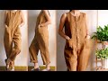 Diy womens jumpsuit  linen jumpsuit