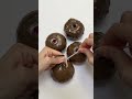 DIY Chocolate Stress Balls x4 🍫✨ #shorts #chocolate