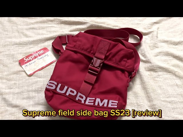 美品　supreme 2023ss Field Side Bag Supreme Field Side Bag Black - SS23 - US