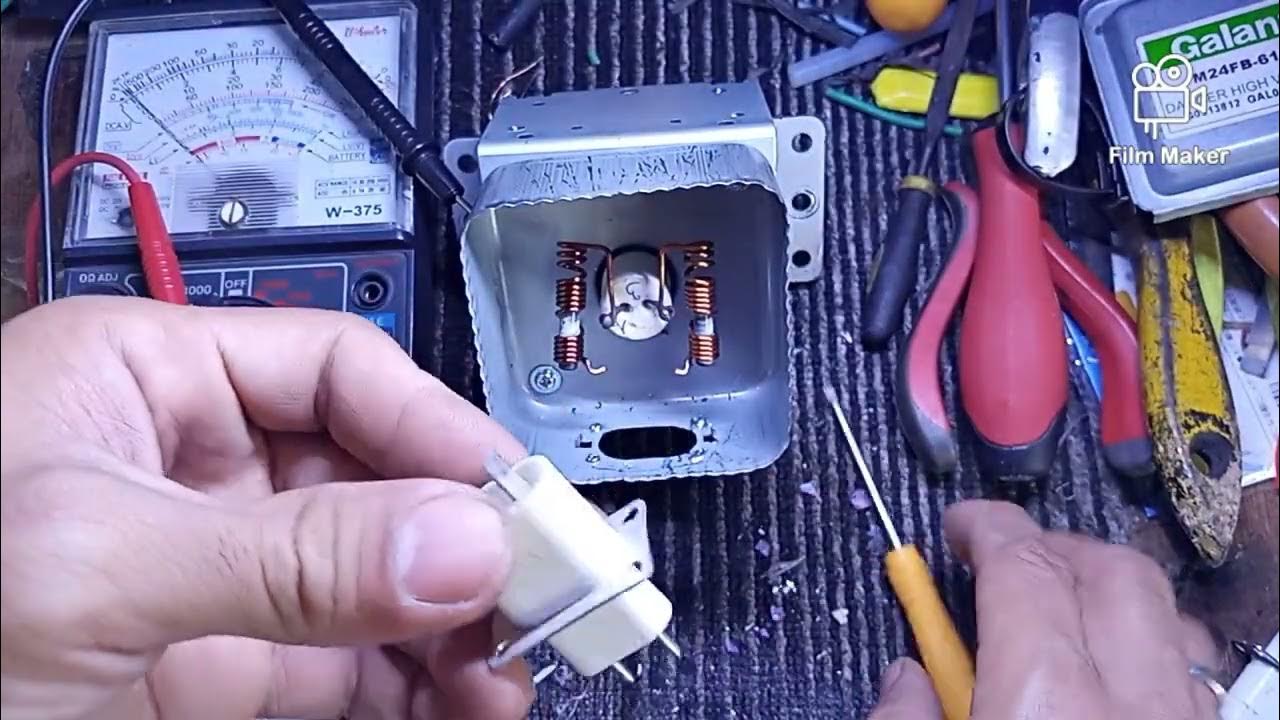Repair Microwave. that doesn't heat. ( GALANZ m24fb 610a YouTube