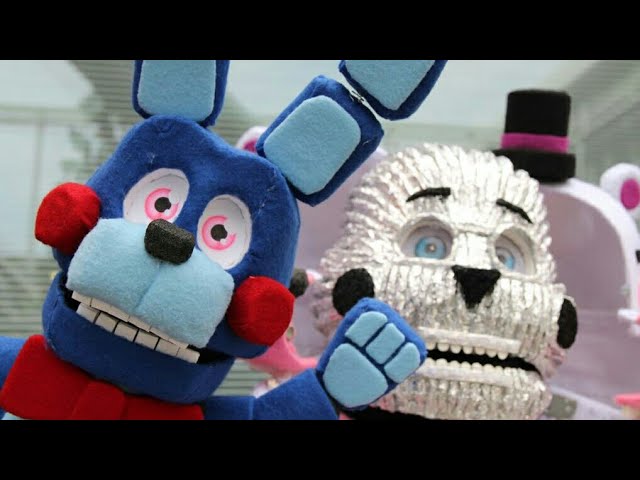 I made the FNaF 1 guys into 'Bon-Bon' styled puppets! (Including