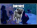 Fortnite new sidekick l Doggo Jr. early access 4k gameplay