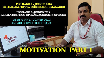 #motivation part 1:#keralabank #cseb #co op bank