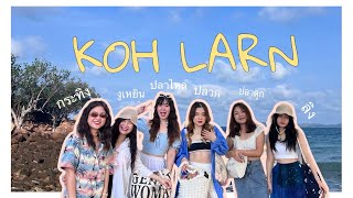 KOH LARN VLOG 🌊💙🫧 (เที่ยวเกาะล้าน 2024)