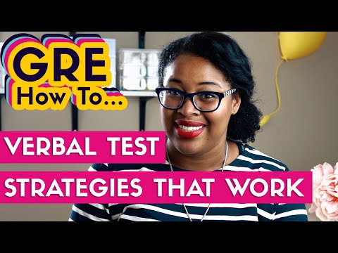 Video: Wat is die GRE-verbale afdeling?