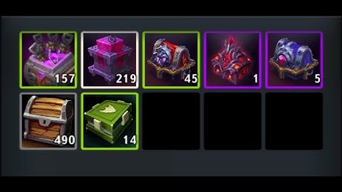 Dungeon Crusher: Opening Rune chests with "Guard" title active